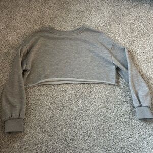 Shein Cropped Sweatshirt